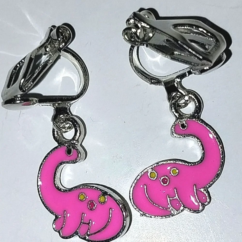 Super cute kid's fashion clip-on earrings - Picture 5 of 5